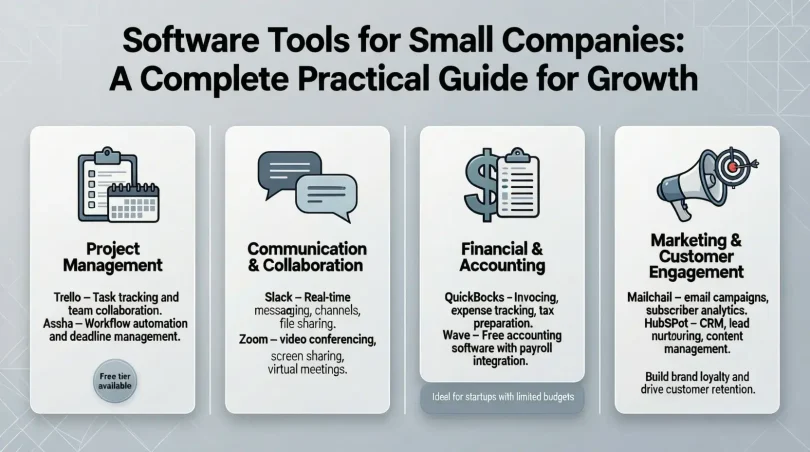 Software Tools for Small Companies A Complete Practical Guide for Growth