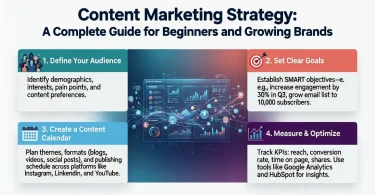 content marketing strategy a complete guide for beginners and growing brands