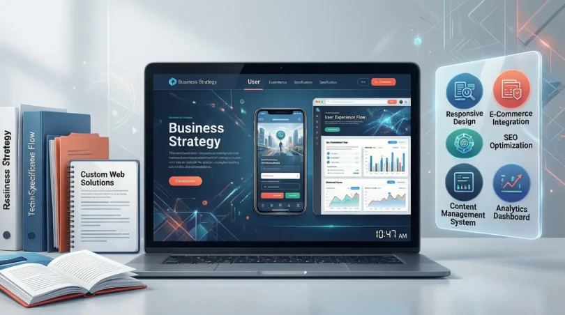 custom web solutions for business a complete practical guide
