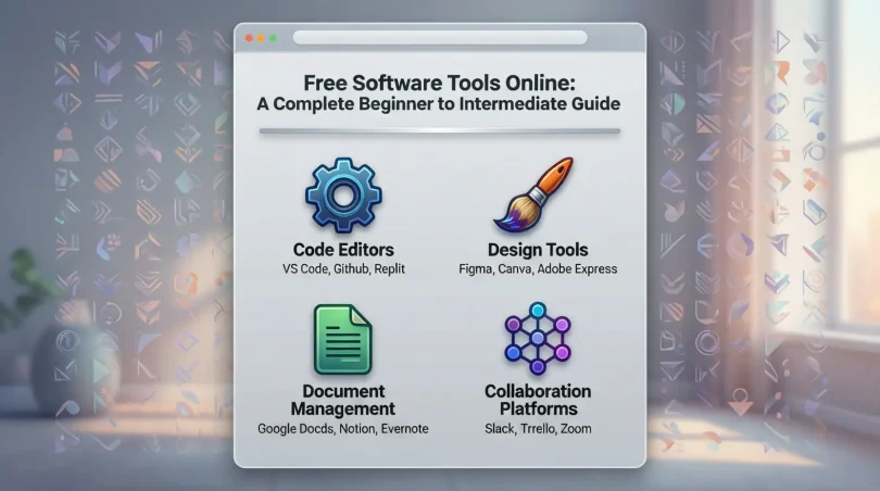 free software tools online: a complete beginner to intermediate guide