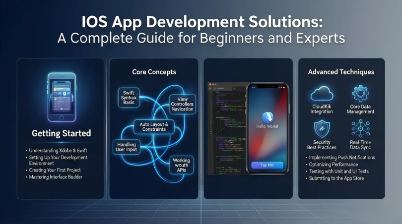 ios app development solutions a complete guide for beginners and experts